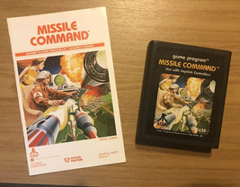 Missile Command - Atari 2600 - With Manual - £7.98 GBP