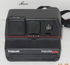 Vintage Polaroid Impulse QPS Instant Film Flash Camera With Strap Tested... - $69.25