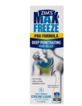 Zim&#39;s Max Freeze Pain Relief Topical Analgesic Cooling Liquid for Muscle... - £44.11 GBP