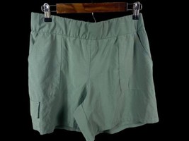 RBX Shorts Large Womens Green Elastic Waist Running WIndpants Material P... - £21.94 GBP
