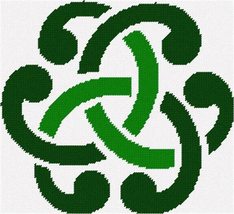 Pepita Needlepoint Canvas: Celtic Knot 4, 10&quot; x 9&quot; - £40.30 GBP+