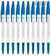 Reynolds 045 Ball Pens | Fine Point (0.7mm) | Blue Ink | 10 Count - £7.88 GBP