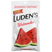 Luden&#39;s Ludens Watermelon Throat Drops 25 ct Each  02/2024 - $10.99