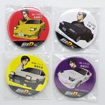 Initial D Legend 2: Racer Pinback Button Set Of 4 - 2015 Pin Badge New Unused - £31.88 GBP