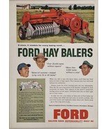 1950&#39;s? Print Ad Ford Hay Balers 3 Sizes &amp; 11 Models Birmingham,Michigan - £16.95 GBP