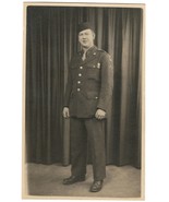 1944 RPPC of Named US Army PFC Taken in England Good Condition. No imprint. - £7.41 GBP