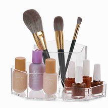 Makeup Brush Holder Organizer 3 Slot Acrylic - $18.80