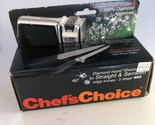 NIB Chef&#39;s Choice 460 Multi-Edge Diamond Hone Knife Sharpener Straight S... - $16.82