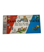 Vintage 1954 Game of the States Board Game Milton Bradley - $553.61 MXN