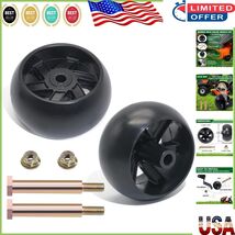 5-Inch Deck Gauge Wheels Kit for John Deere Mower - Durable &amp; Reliable S... - $34.53 CAD