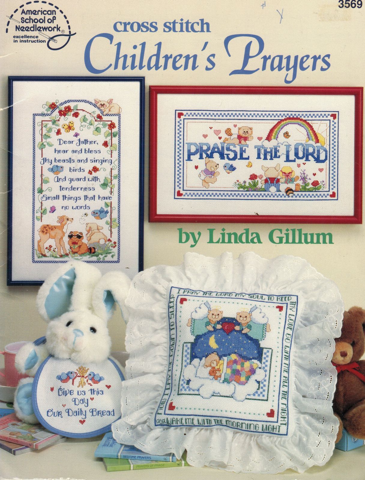 Primary image for Cross Stitch Inspirational Worship Children's Prayers Linda Gillum Patterns