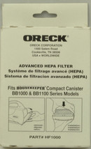 Oreck Canister Vacuum Cleaner Hepa Filter, O-HF1000 - $38.79