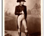 RPPC Portrat of Napoleon Bonaparte by Charles Louis Lingee UNP Postcard U25 - $6.88