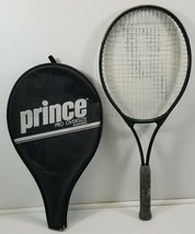 V) Prince Pro Oversize Aerodynamic Tennis Racket 4 3/8&quot; Grip with Case - $24.74