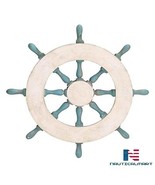 NAUTICALMART 30&quot; Ship Wheel Wooden: Pirate Boat Nautical Fishing - $2,414.89 MXN