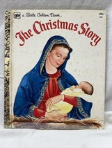 Vintage children stories a little Golden Book The Christmas Story 1976 Beautiful - £15.96 GBP