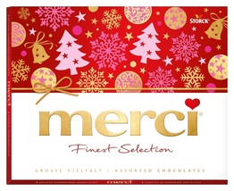 Storck merci Finest Selection WINTER Theme variety chocolate bars FREE S... - £11.48 GBP