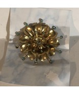Flowery Brooch Collectible Pin J1 - £7.03 GBP