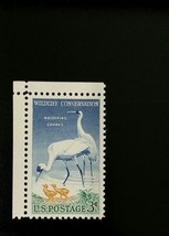 1957 3c Whooping Cranes, Wildlife Conservation Scott 1098 Mint F/VF NH - £0.74 GBP