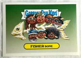 2017 Topps Garbage Pail Kids Riot Fest Fisher Bone Card Gpk Fishbone Rock Music - £31.24 GBP