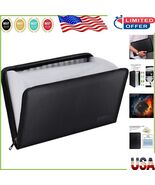 Portable Fire &amp; Water-Resistant Expanding File Folder - 25 Pocket Organizer - $61.31 CAD