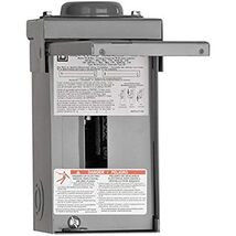 Square D - HOM24L70RBCP Homeline 70-Amp 2-Space 4-Circuit Outdoor Main L... - $66.56