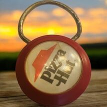 Vtg Pizza Hut Logo Mascot Pull Ring Keychain Key Ring #46151 Advertisement - $9.87