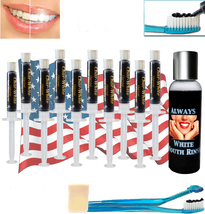 Natural Teeth Whitening Activated Charcoal Gel - Mint Flavor - Fresh Teeth White - $19.99