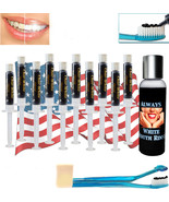 Natural Teeth Whitening Activated Charcoal Gel - Mint Flavor - Fresh Tee... - $27.42 CAD