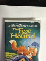 SHIP N24-Walt Disney black diamond classic the Fox and the Hound VHS-TESTED-RARE - £19.48 GBP