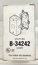 Bowers Surface Raceway No. B-34242 Utility Box For Indoor Dry Locations-... - $16.81
