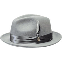 Bruno Capelo Hat Australian Wool Crushable Fedora Giovani UN130 Gft.Gray image 3