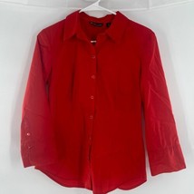 7th Avenue Design Studio Button Up Blouse size small - $16.82