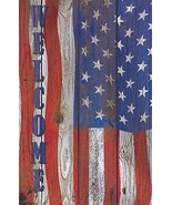 Welcome American Garden Flag Emotes Double Sided Americana USA Yard Banner - £10.61 GBP