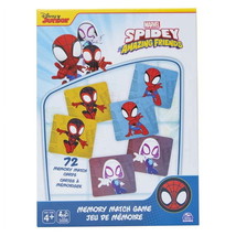 Memory Match Game Amazing Spidey And Friends - 72 Memory Match Cards - A... - £13.43 GBP