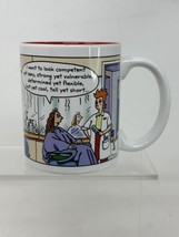 Revilo Hairdresser Impossible Client Funny Comic Coffee Cup Mug Hallmark - $16.78