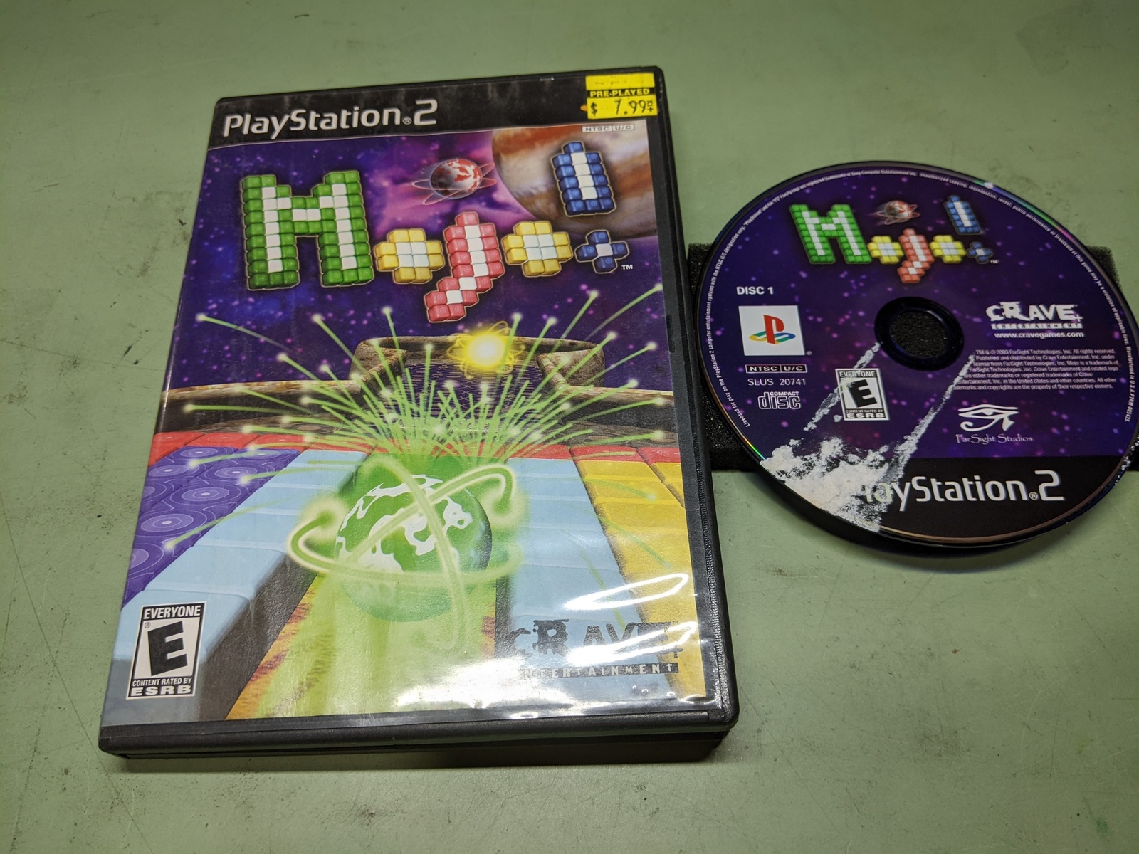 Mojo Sony PlayStation 2 Disk and Case - $5.70