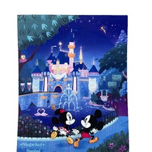 Disneyland Exclusive Print Poster Mickey Minnie Mouse Castle Magic Key Holders - £10.00 GBP