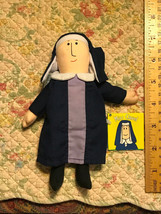 1998 Eden Madeline Miniature Plush Miss Clavel 7 inch Nun Doll NWT * Ver... - $32.29