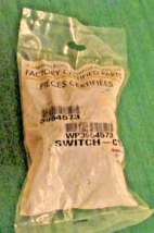 Whirlpool Washing Machine CYCLING SWITCH - OEM Part WP3954573 - NEW/SEALED! - $29.99