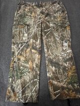 Realtree Pants Mens XL(40-42) Camo Utility Cargo Pockets Outdoors Hunting - $17.52