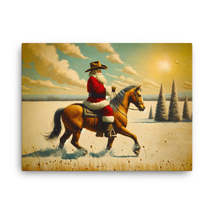 Santa Out On the Range (Landscape) - £89.92 GBP+