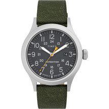 Timex Expedition® Scout™ - Black Dial - Green Strap - £48.47 GBP
