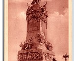 Monumento To The Magna Carta Buenos Aires Argentina Unp Wb Cartolina W8 - $6.10