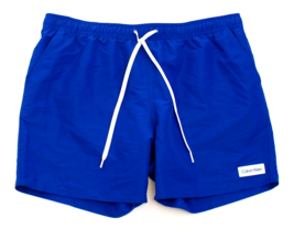Calvin Klein Blue Brief Lined Swim Shorts Trunks Quick Dry UPF 40+  Men&#39;... - $59.39