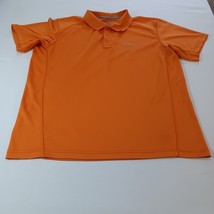 COLUMBIA Sportswear Omni Shade Sun Protection Men&#39;s Orange Polo Shirt Ch... - $254.98 MXN