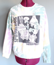 Juniors SpongeBob SquarePants By Nickelodeon Tie Dye Sweatshirt ~M~ - £11.19 GBP