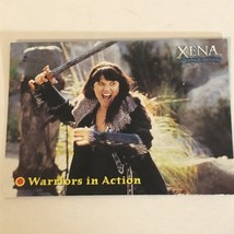 Xena Warrior Princess Trading Card Lucy Lawless Vintage #60 Warriors In Action - £1.57 GBP