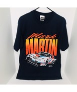 Vintage Mark Martin 1994 Mens Large T Shirt NASCAR Valvoline Ford Thunde... - $39.50