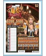 $2 Pull Tabs - Seal Cards Holders -Oktober Fest- 285 Count - $1,671.60 MXN